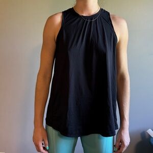 Bare Activewear Black Tie Tank